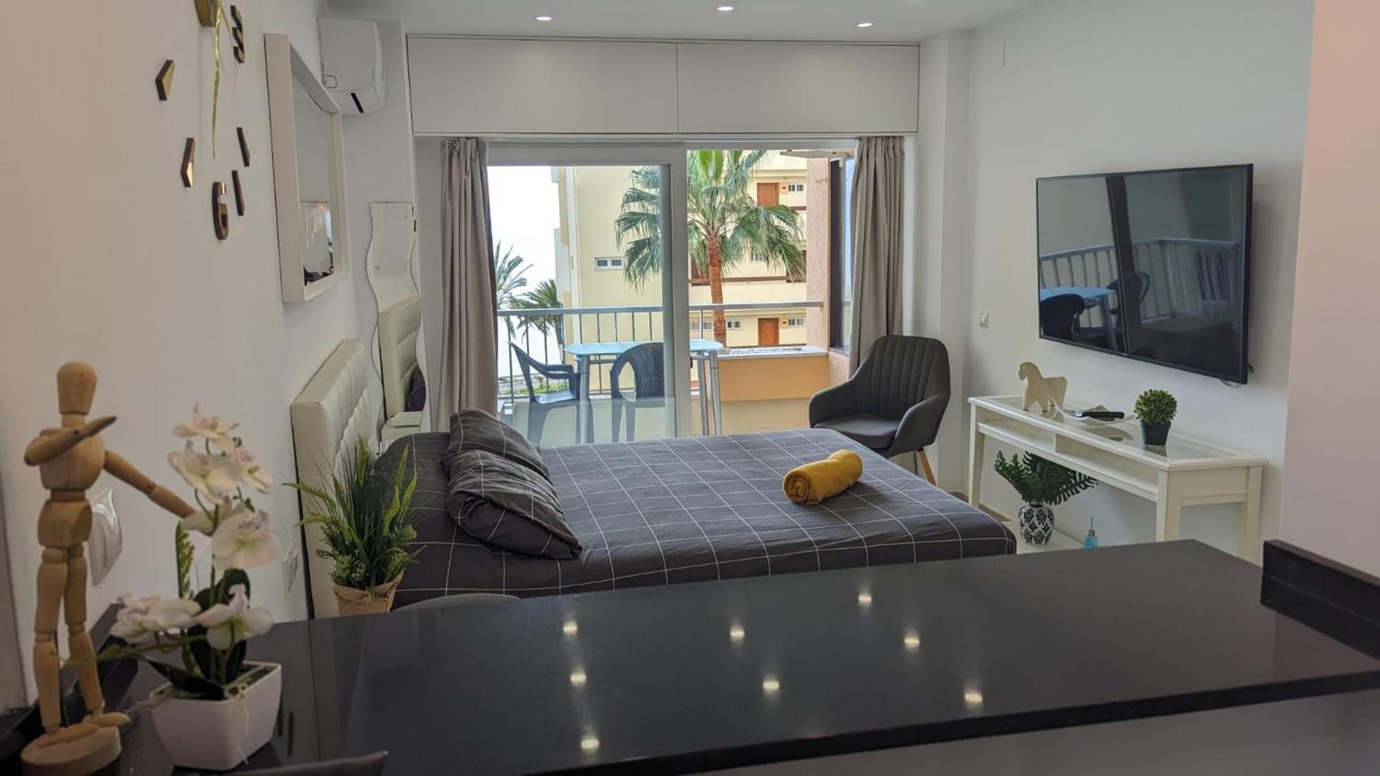 Comfortable Studio In Marbella With Sea Views Exterior foto